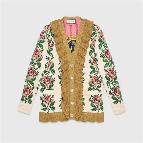 gucci maglieria|gucci cardigan women.